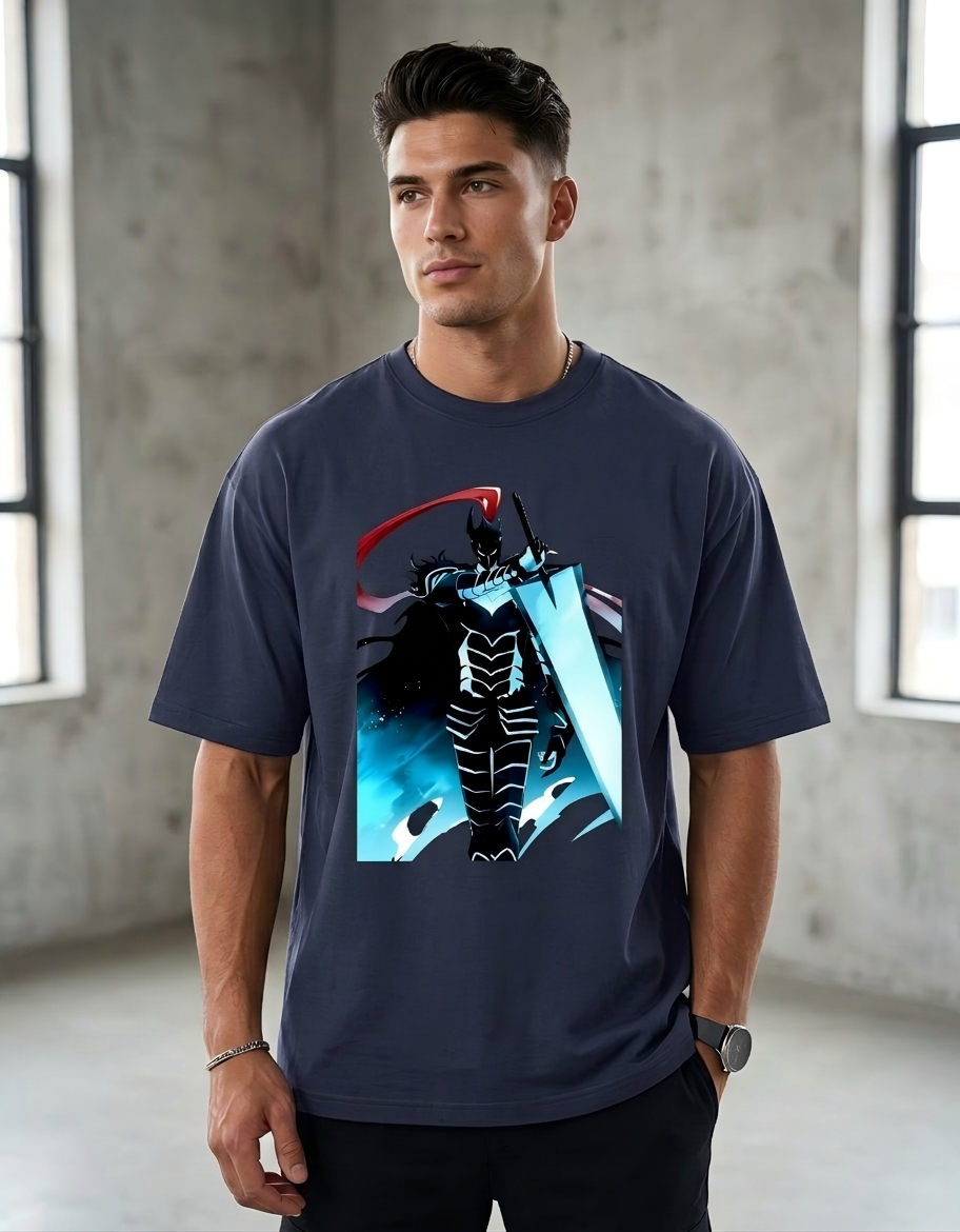 Sword Warrior Oversized Tee