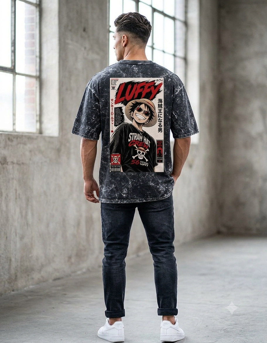 Graphic Acid Wash Tee