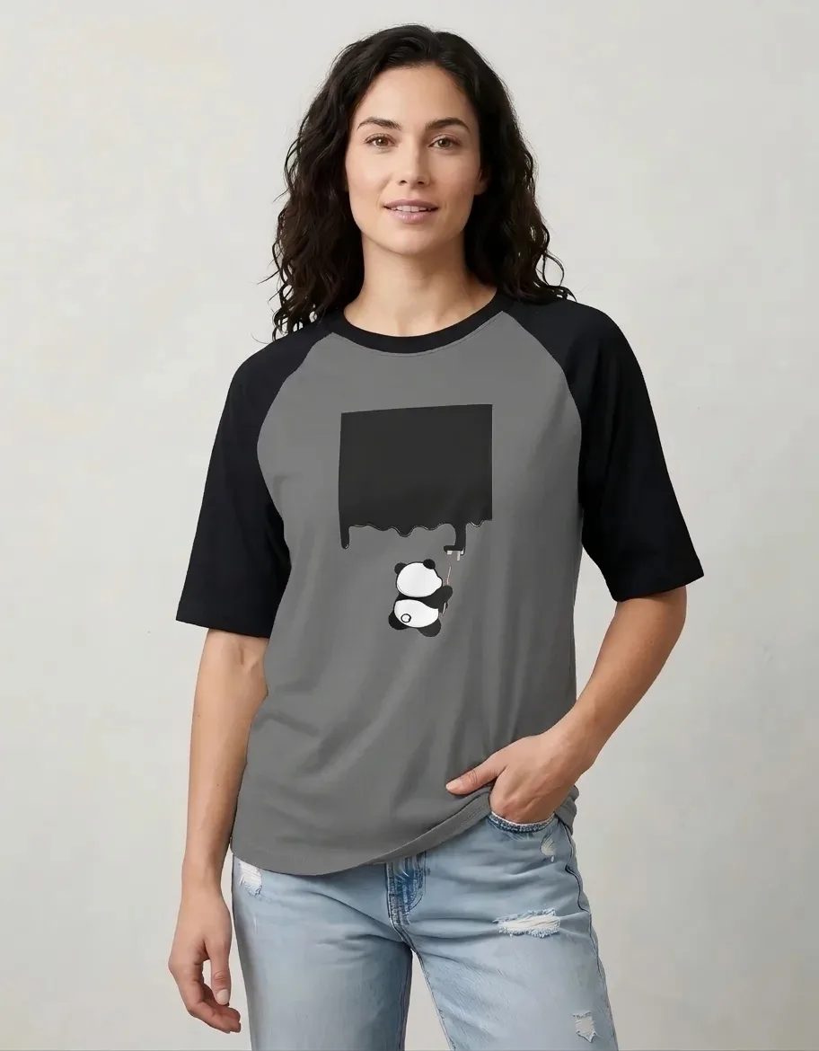 Panda Paint Tee
