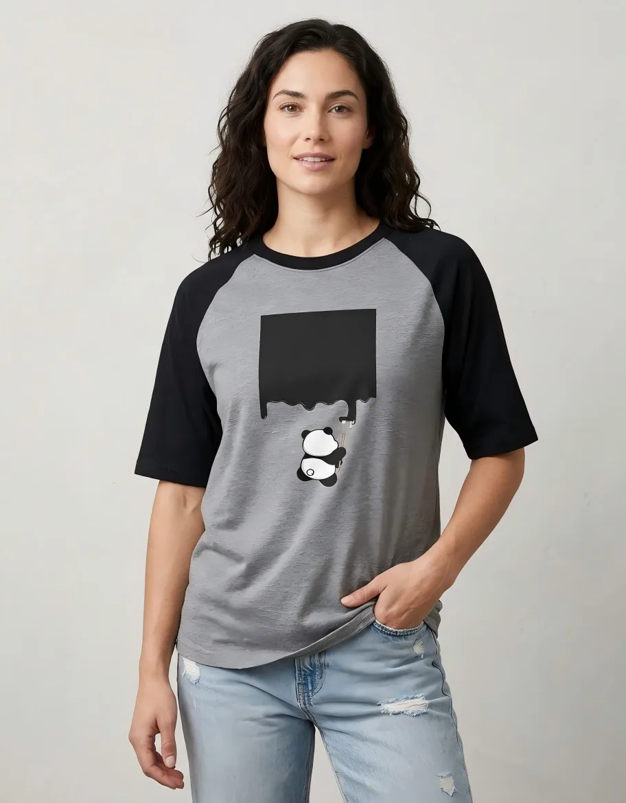 Panda Paint Tee