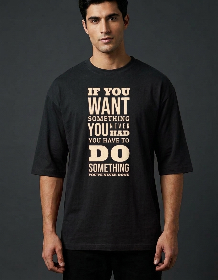 Do Something Oversized Tee