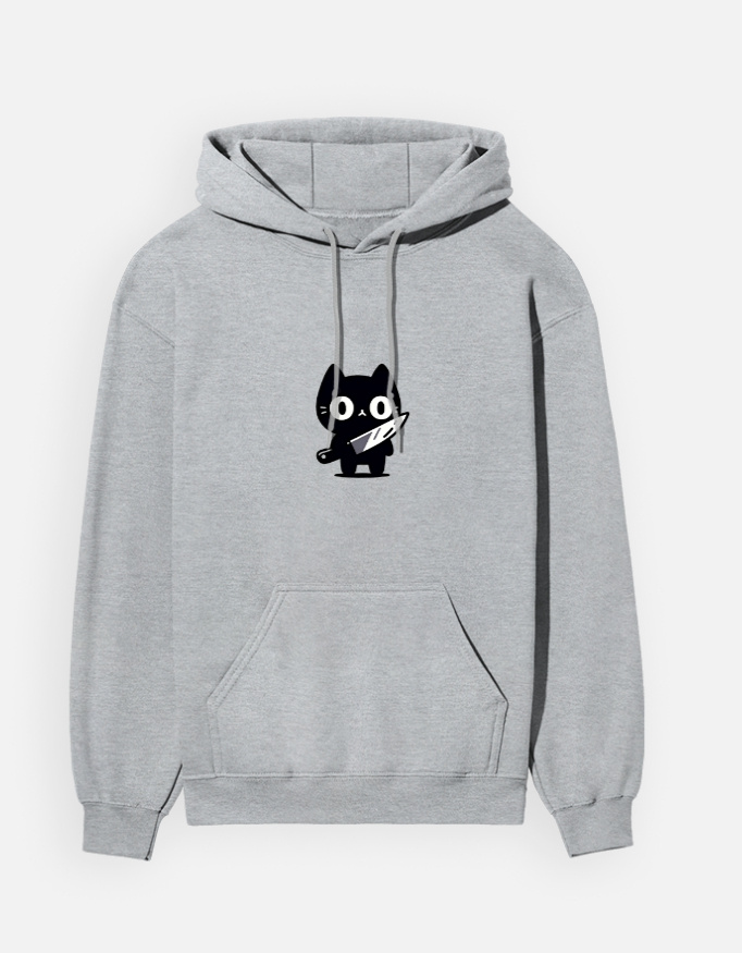 Knife cat Hoodie